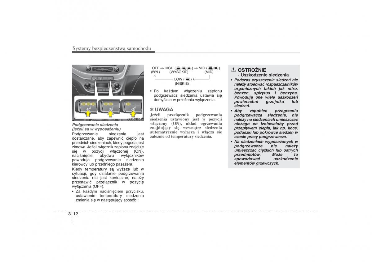 Kia Ceed II 2 instrukcja obslugi / page 29