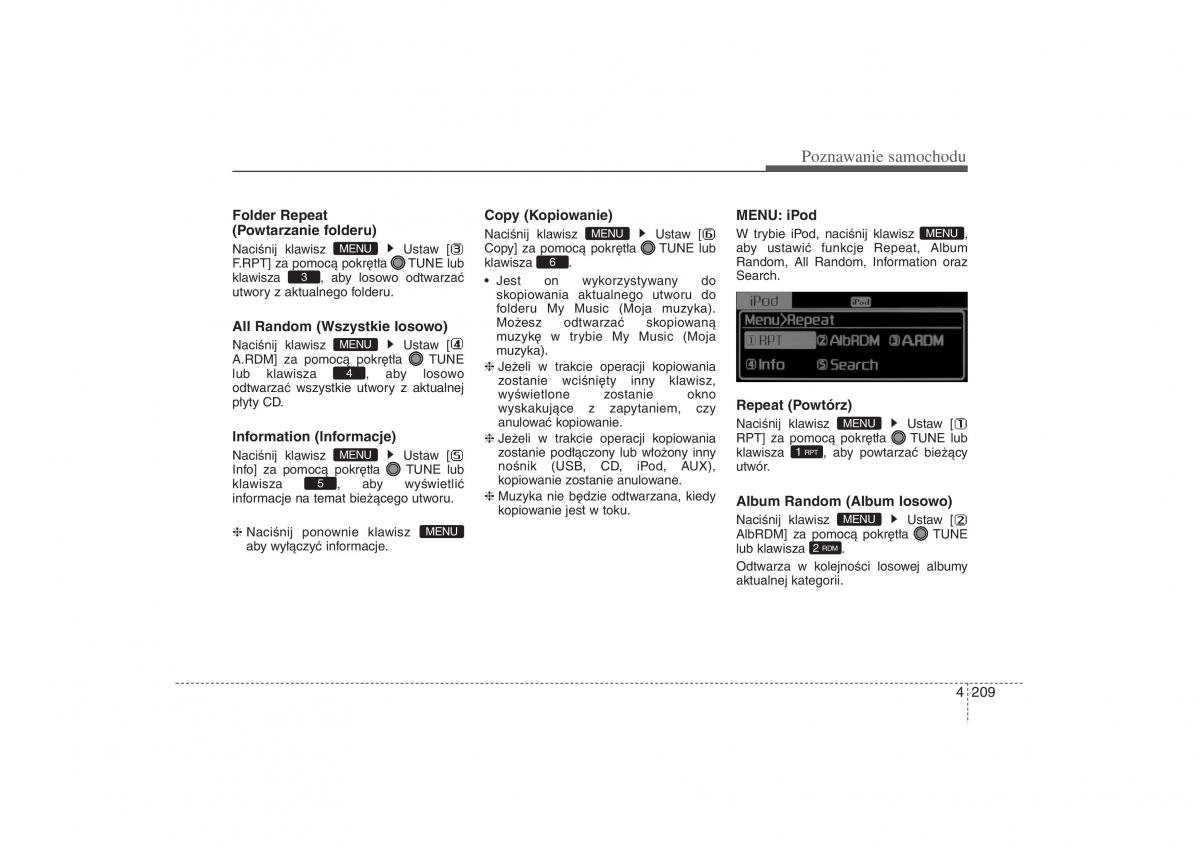 Kia Ceed II 2 instrukcja obslugi / page 297