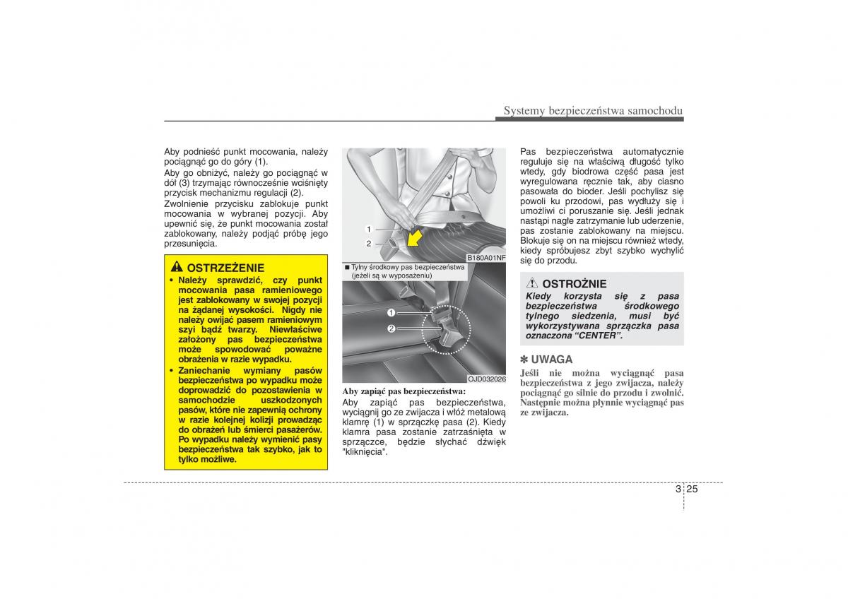 Kia Ceed II 2 instrukcja obslugi / page 42