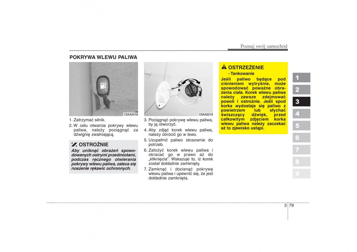 Kia Picanto I 1 instrukcja obslugi / page 89