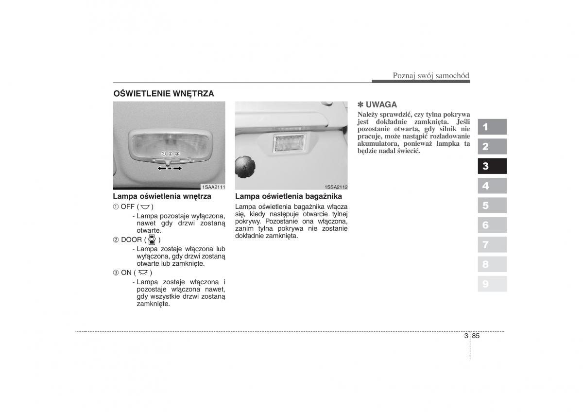 Kia Picanto I 1 instrukcja obslugi / page 95