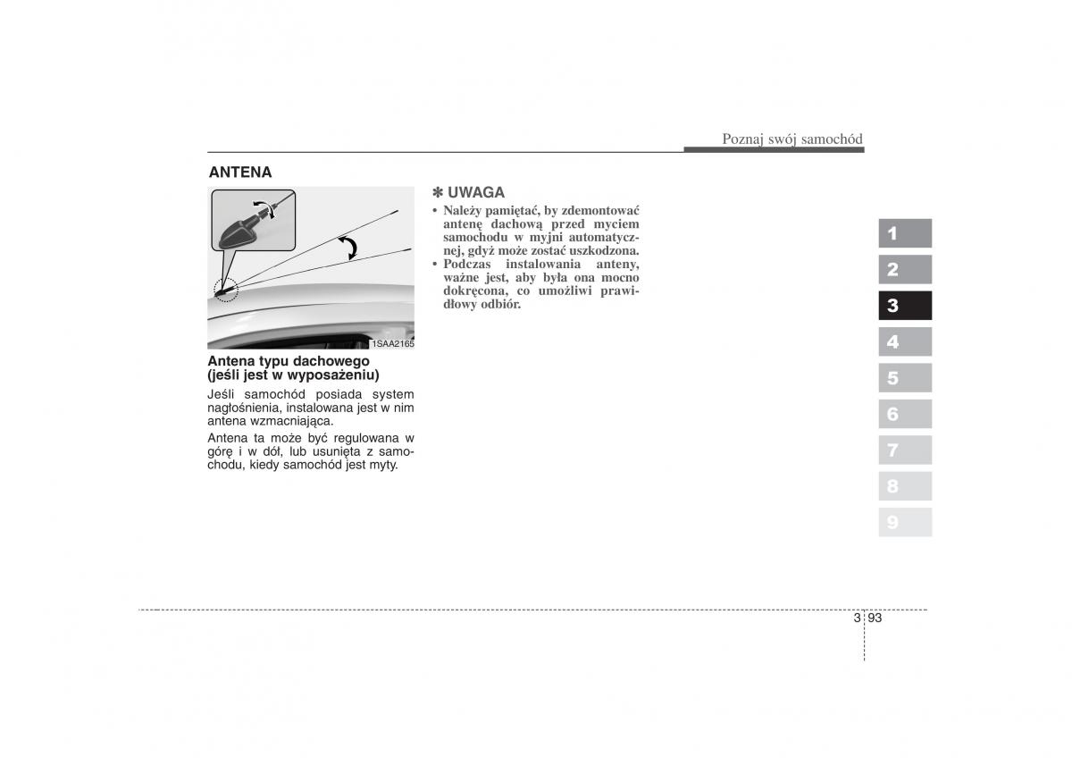 Kia Picanto I 1 instrukcja obslugi / page 103