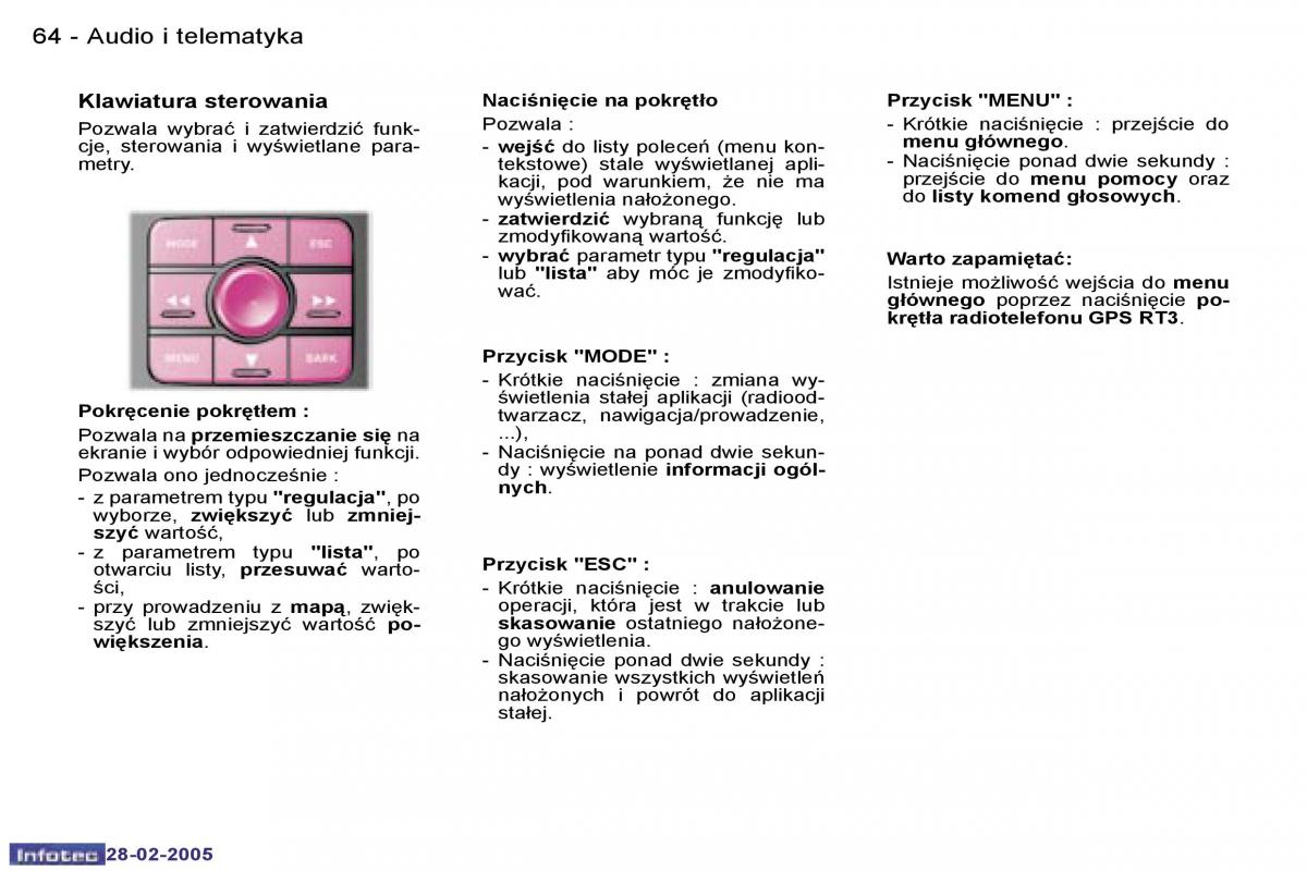 Peugeot 1007 instrukcja obslugi / page 61