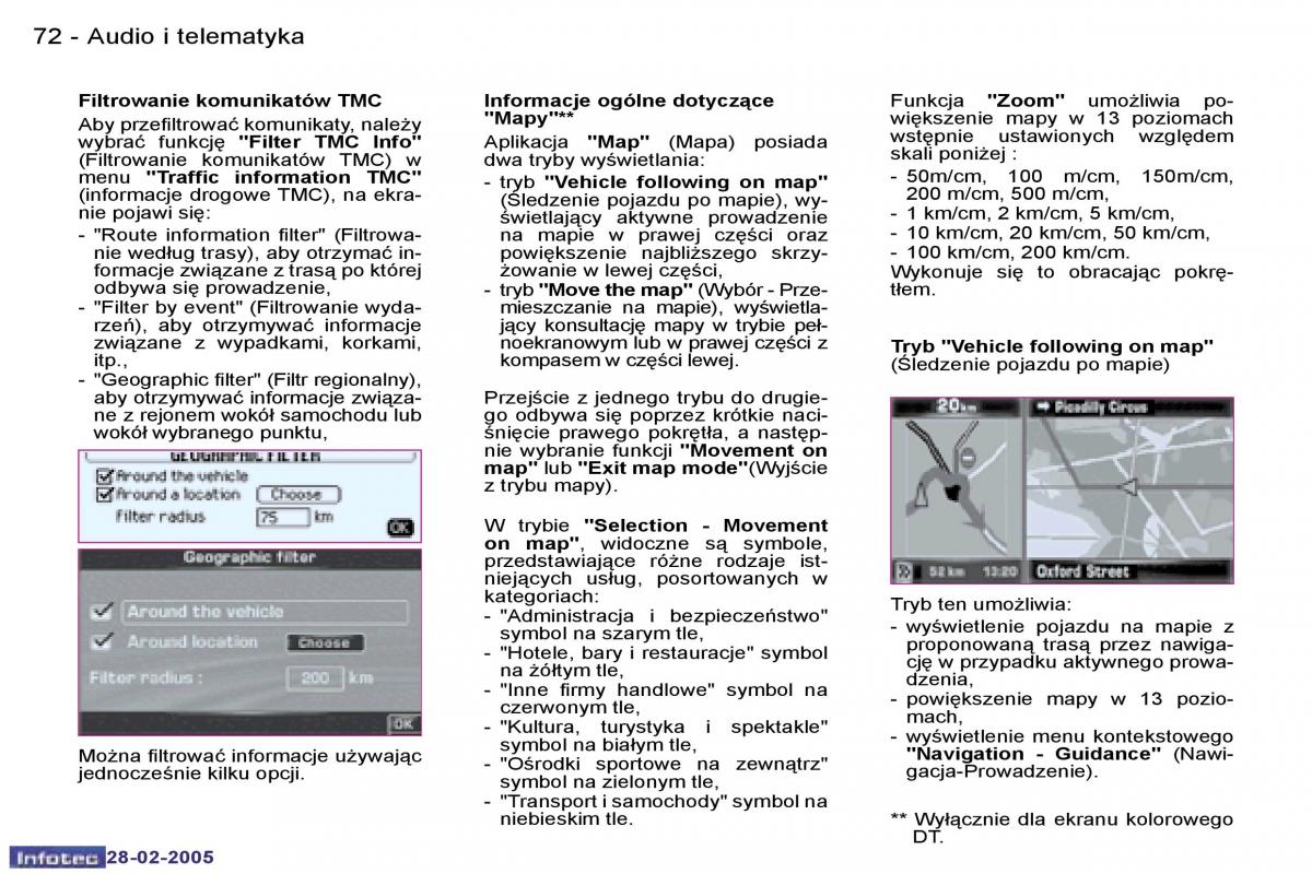 Peugeot 1007 instrukcja obslugi / page 69