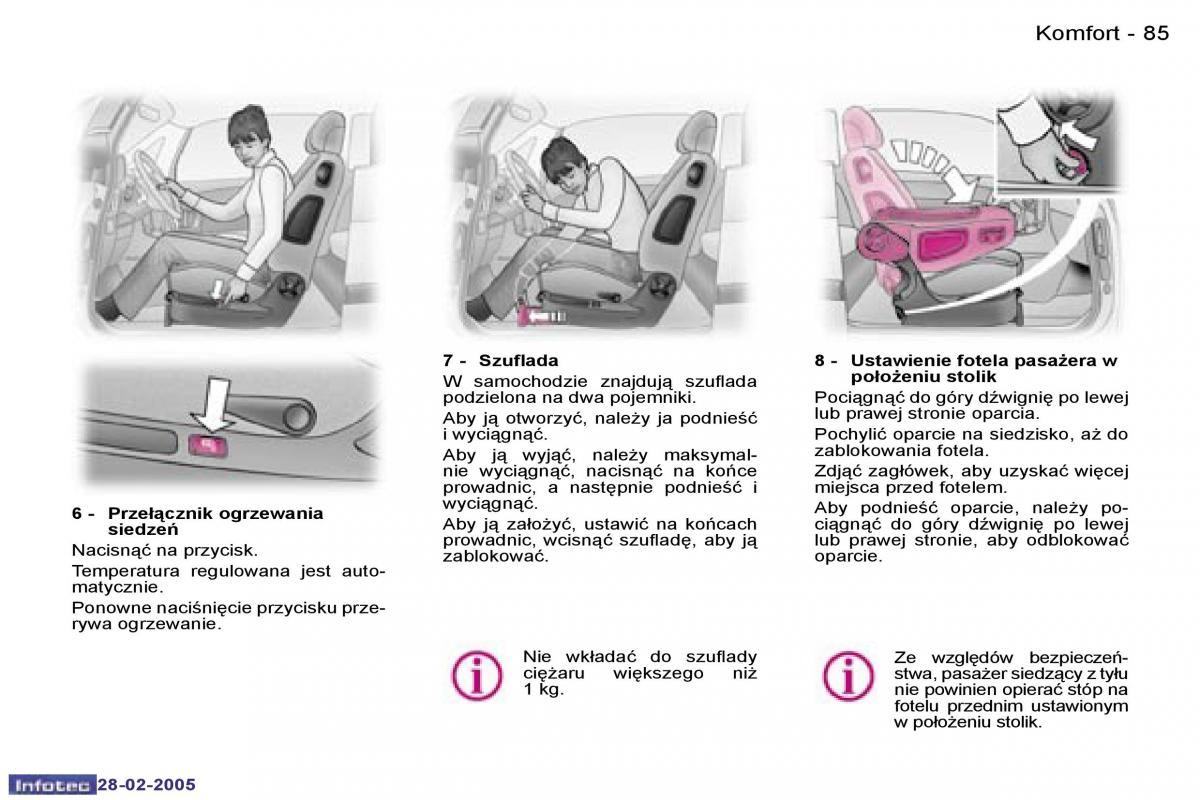 Peugeot 1007 instrukcja obslugi / page 84