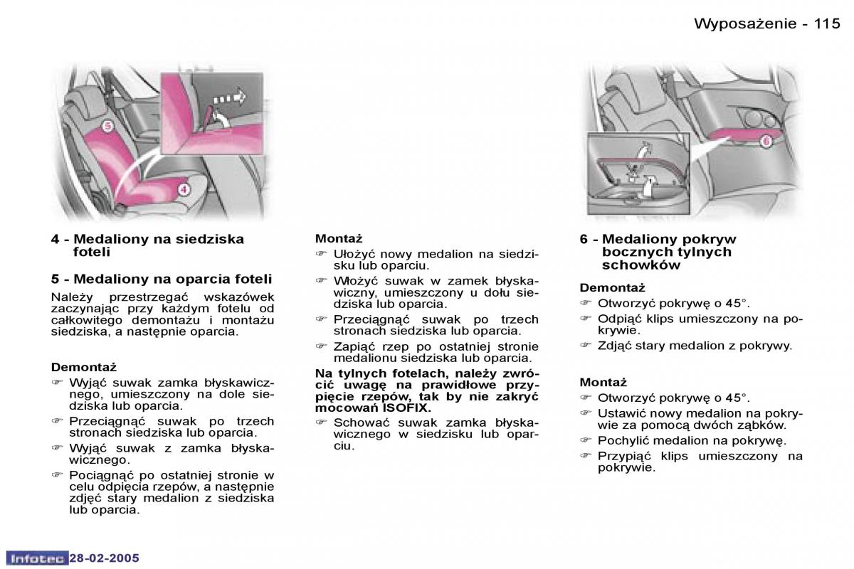 Peugeot 1007 instrukcja obslugi / page 114