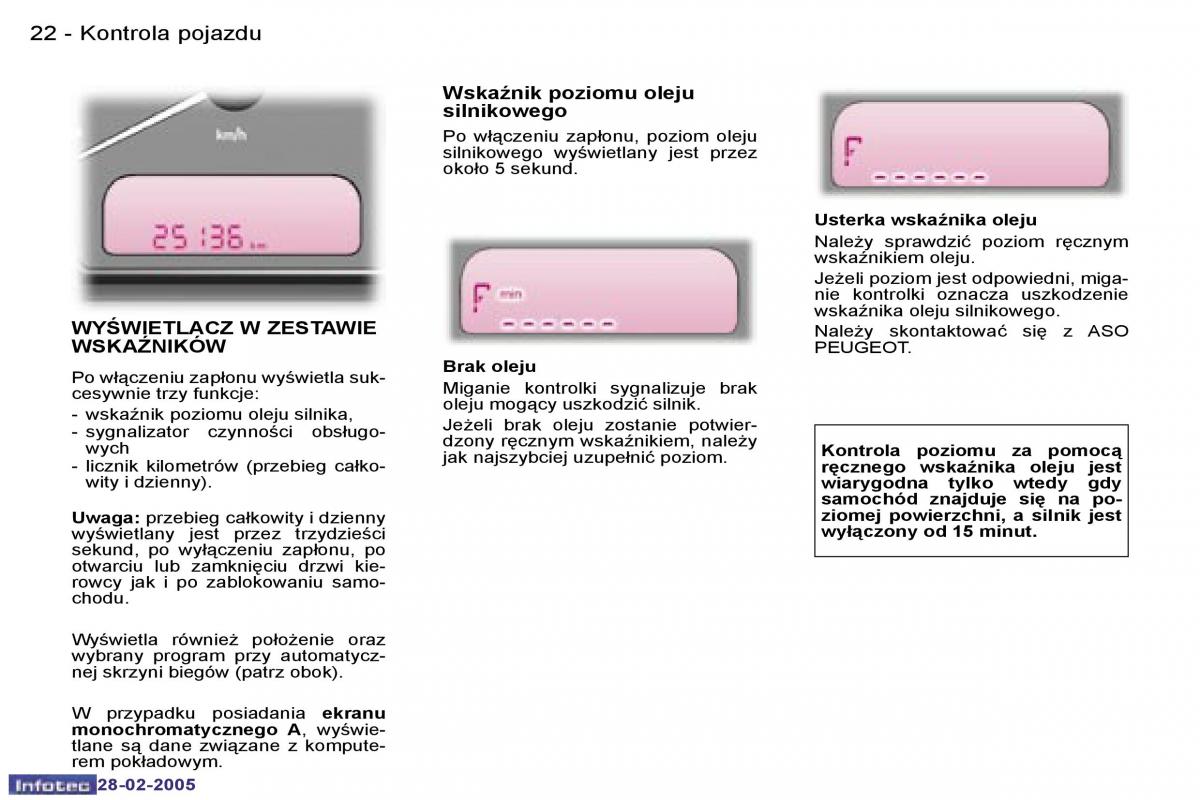 Peugeot 1007 instrukcja obslugi / page 21