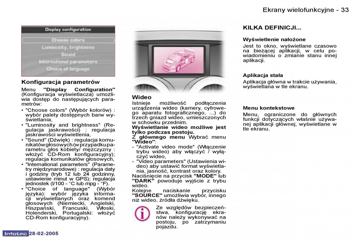 Peugeot 1007 instrukcja obslugi / page 31