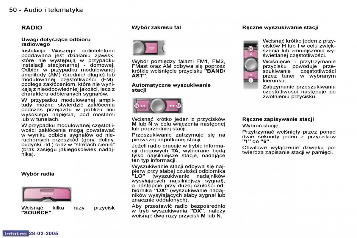 Peugeot 1007 instrukcja obslugi / page 49