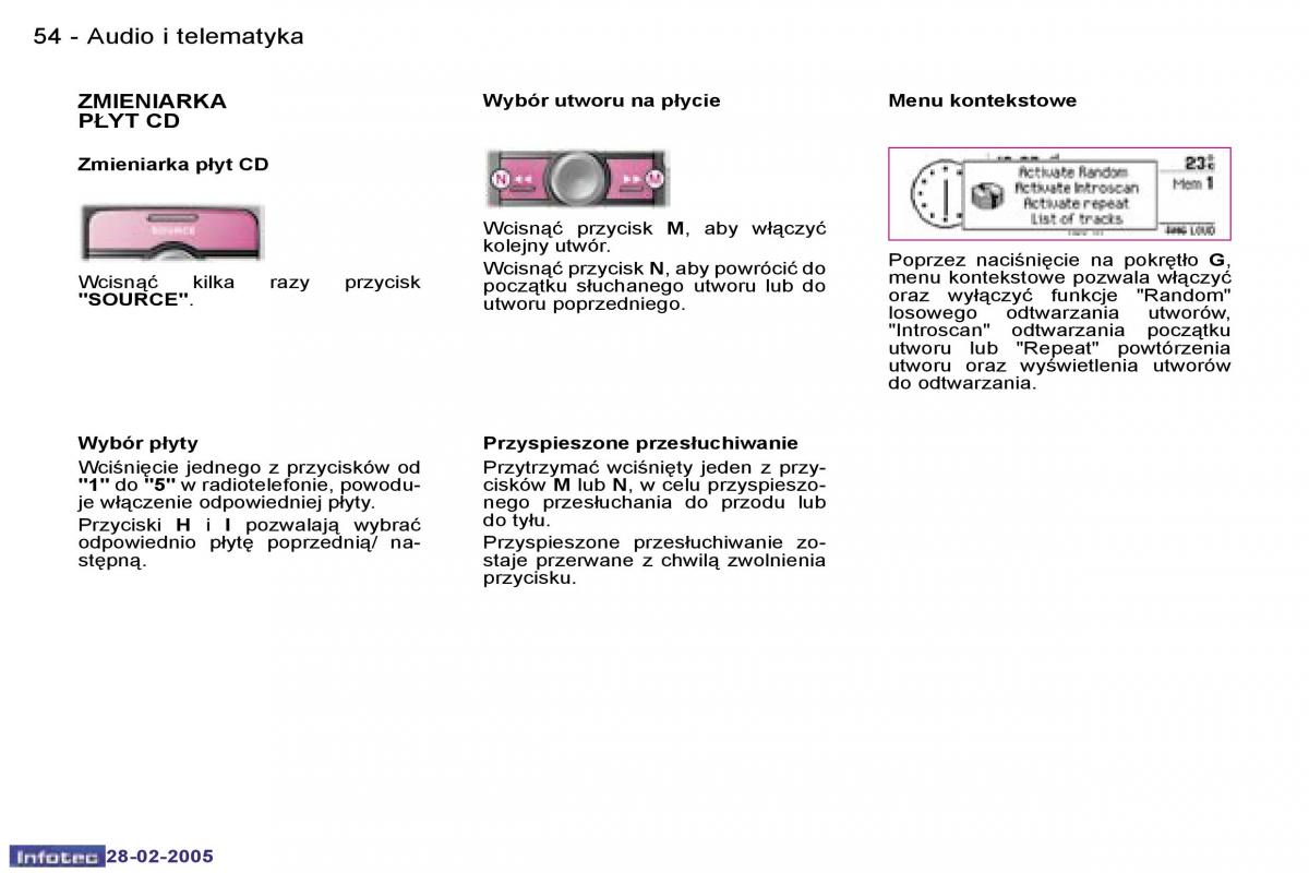 Peugeot 1007 instrukcja obslugi / page 53