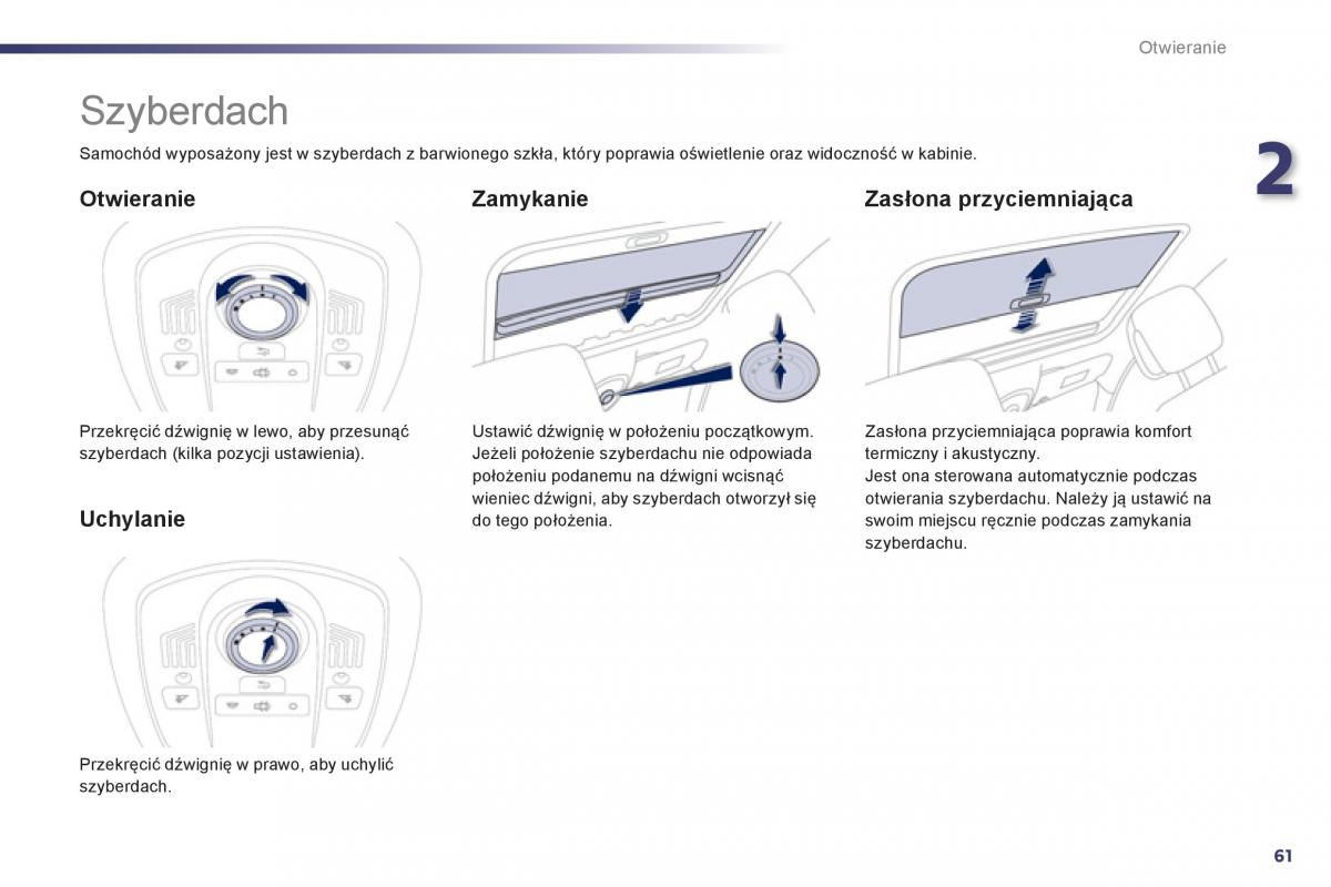 Peugeot 508 instrukcja obslugi / page 63