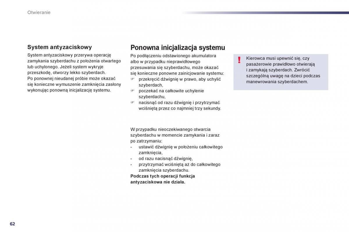 Peugeot 508 instrukcja obslugi / page 64