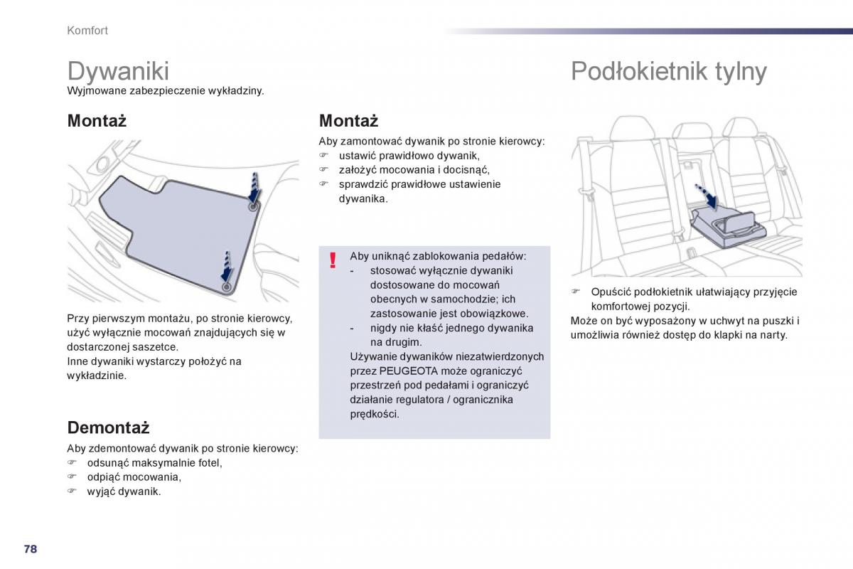 Peugeot 508 instrukcja obslugi / page 80