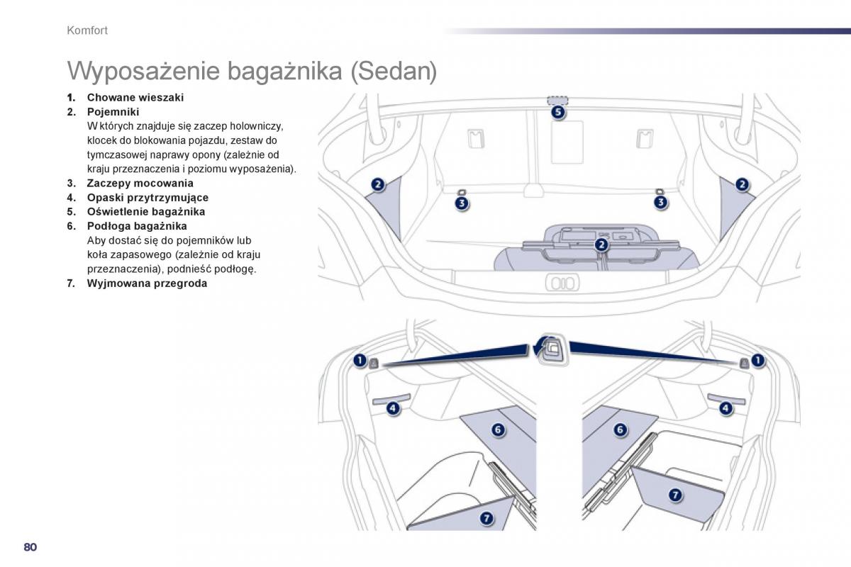 Peugeot 508 instrukcja obslugi / page 82