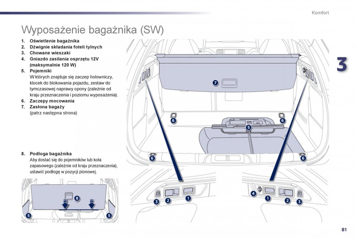 Peugeot 508 instrukcja obslugi / page 83