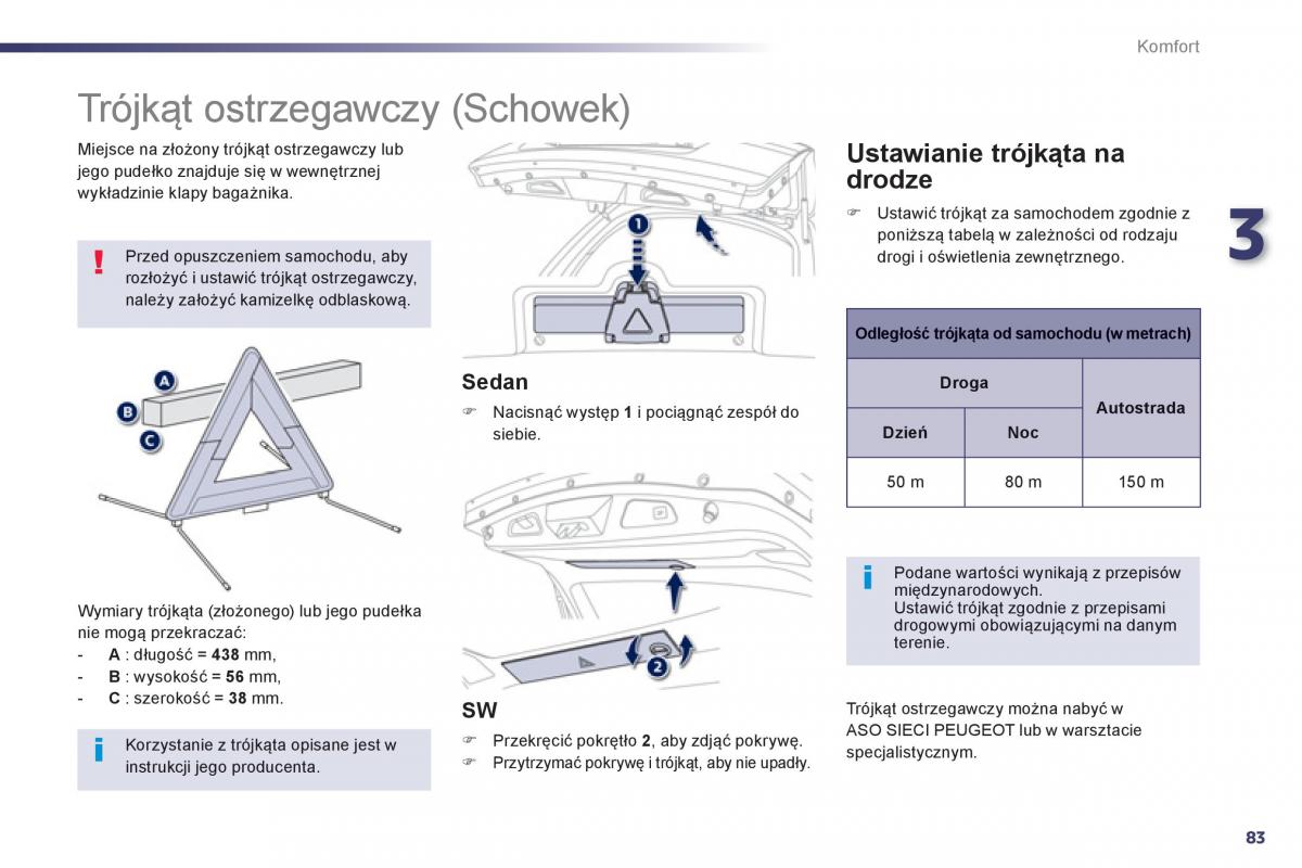 Peugeot 508 instrukcja obslugi / page 85