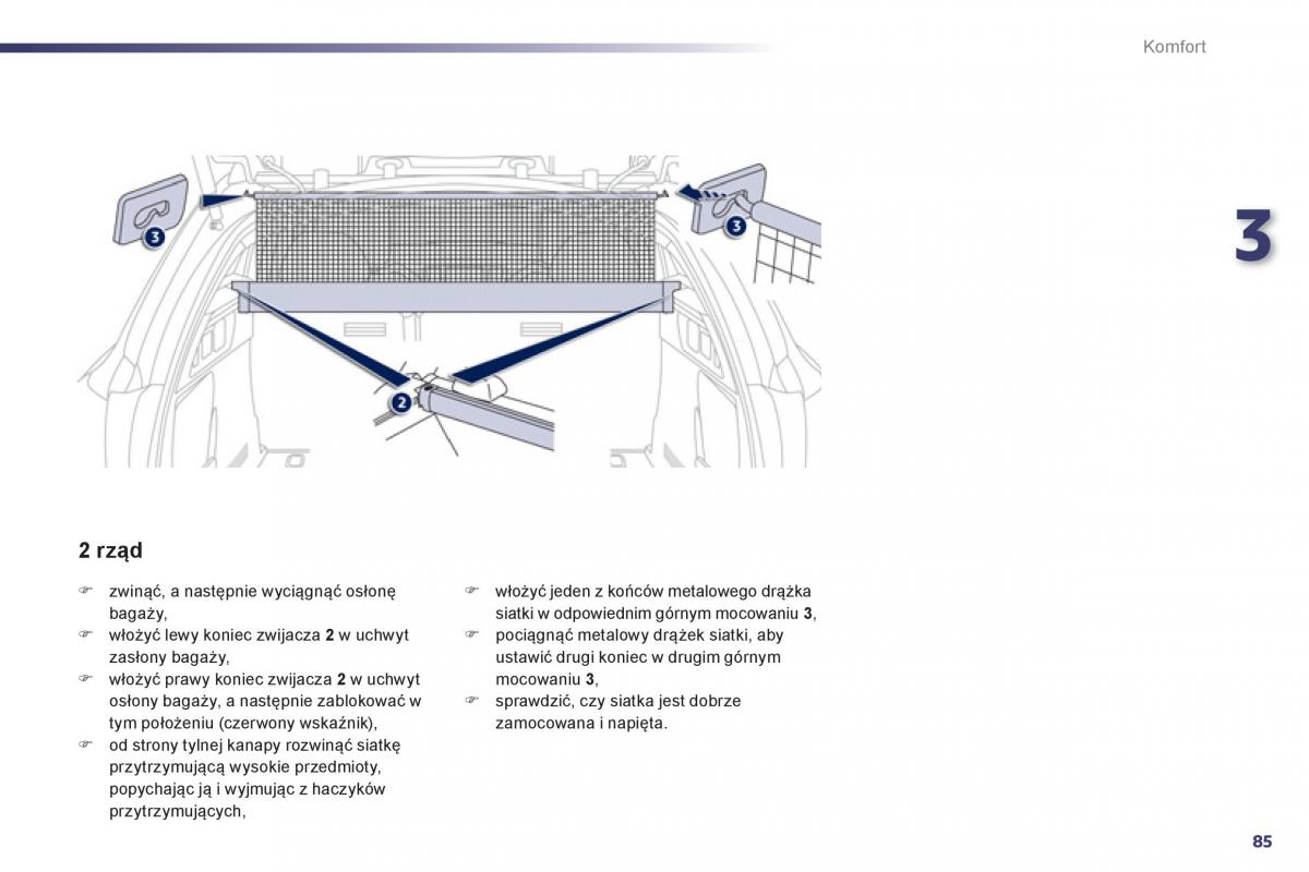 Peugeot 508 instrukcja obslugi / page 87