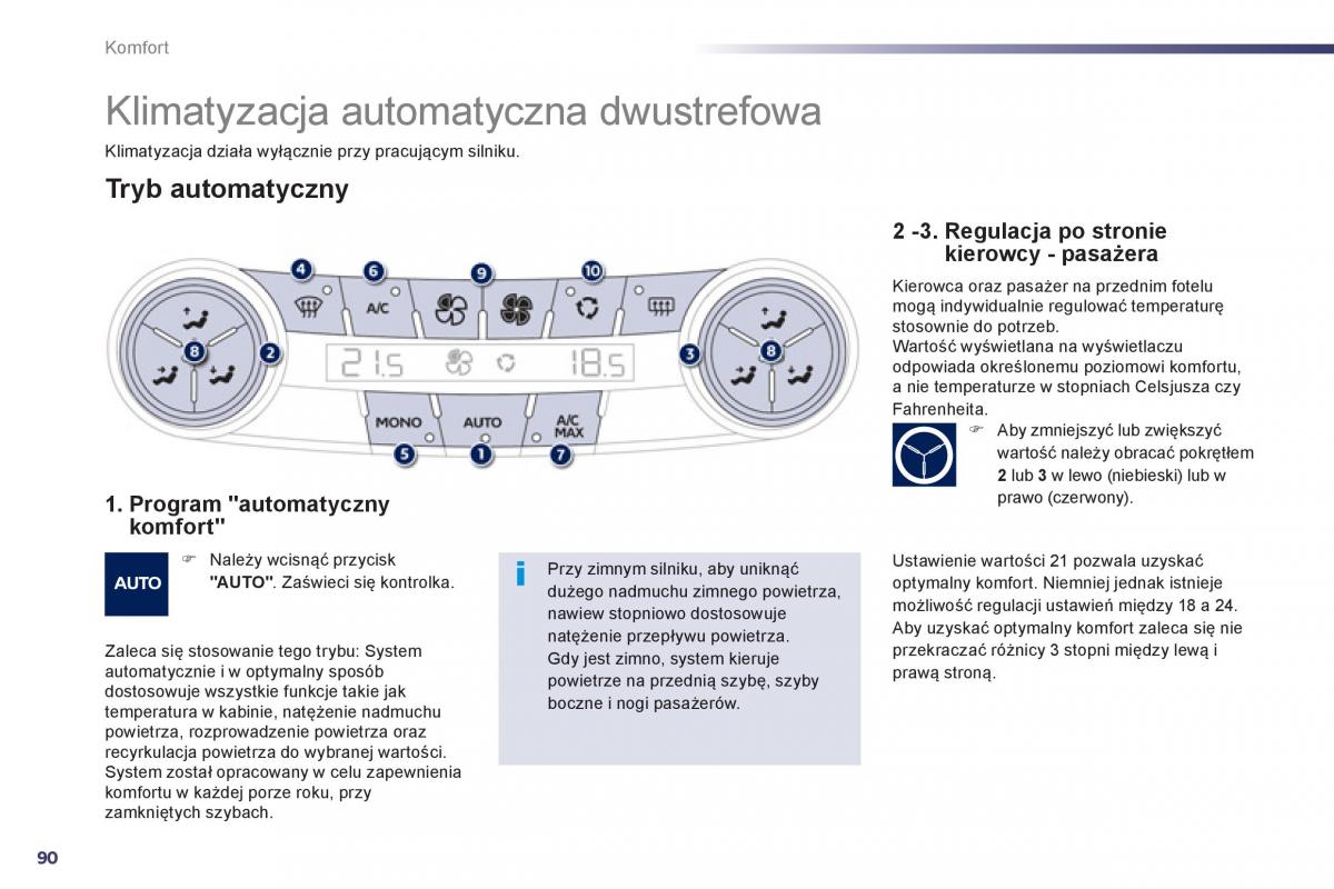 Peugeot 508 instrukcja obslugi / page 92