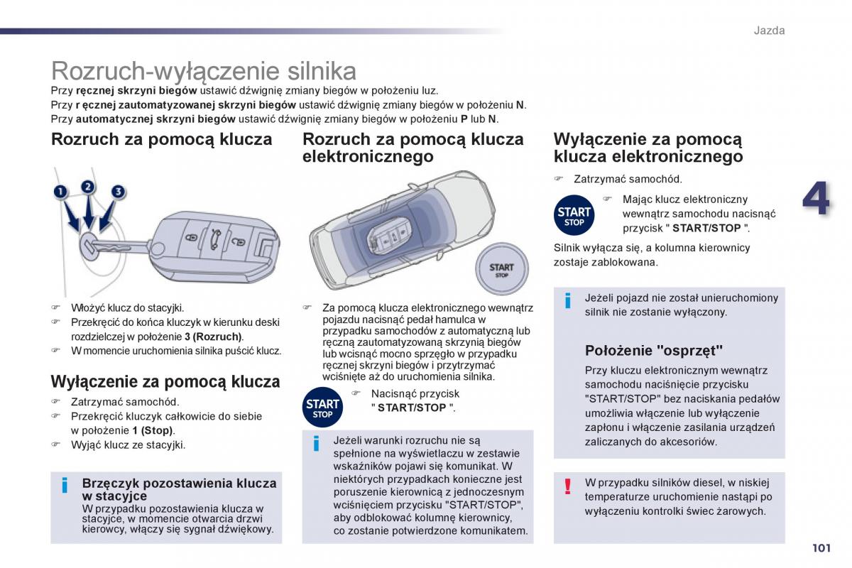 Peugeot 508 instrukcja obslugi / page 103