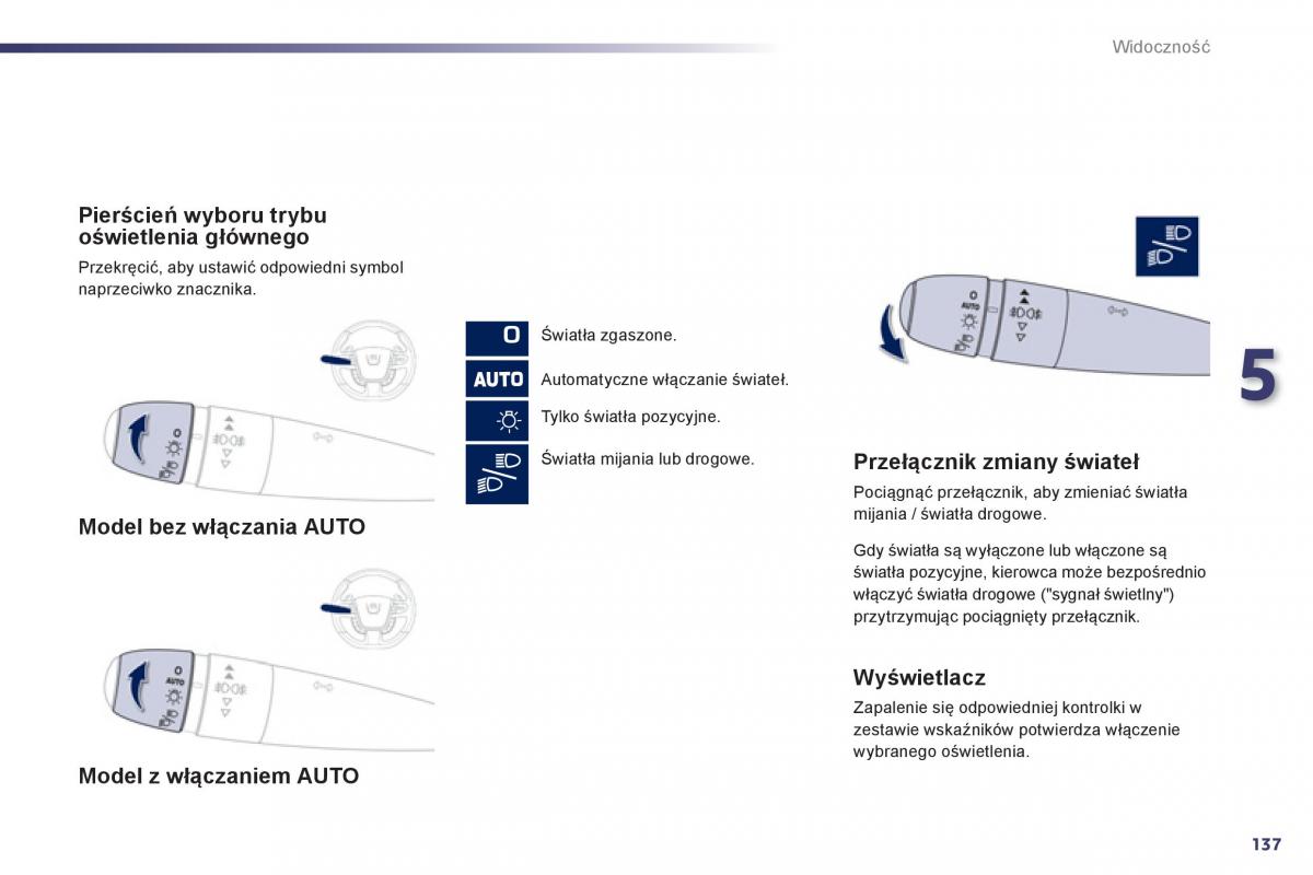 Peugeot 508 instrukcja obslugi / page 139