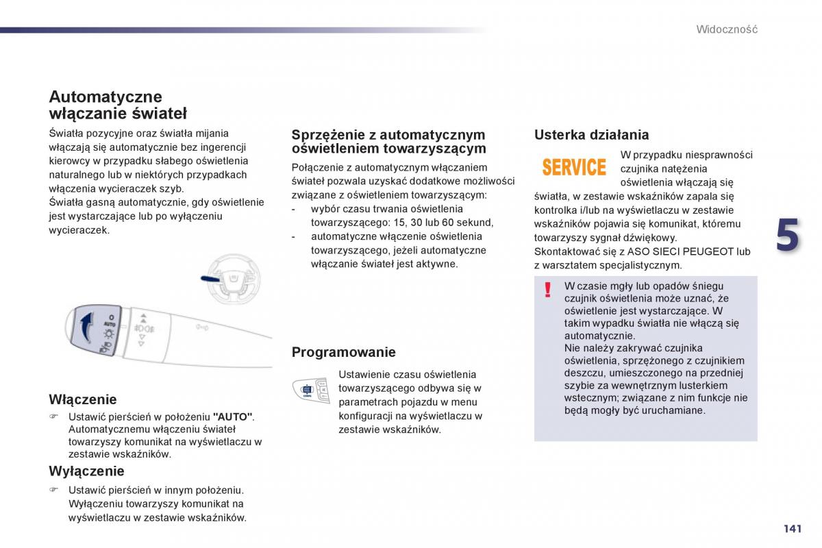 Peugeot 508 instrukcja obslugi / page 143