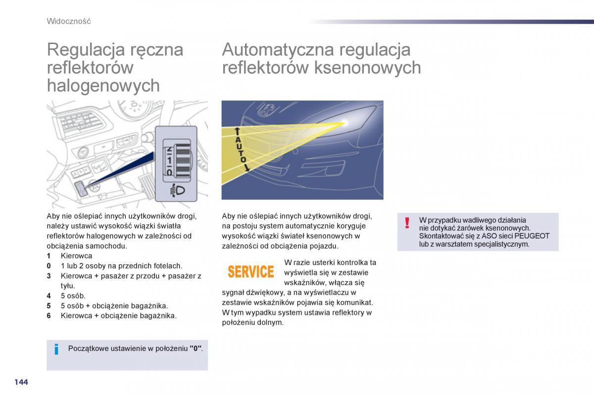 Peugeot 508 instrukcja obslugi / page 146