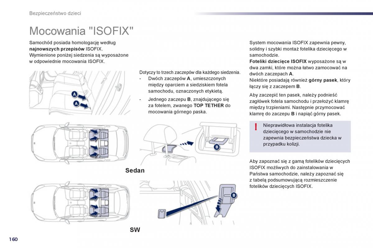 Peugeot 508 instrukcja obslugi / page 162