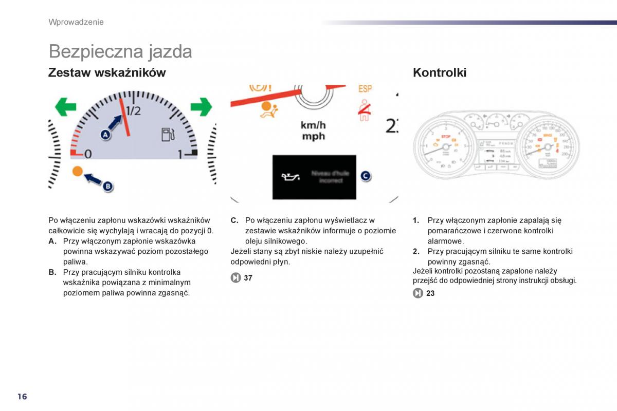 Peugeot 508 instrukcja obslugi / page 18