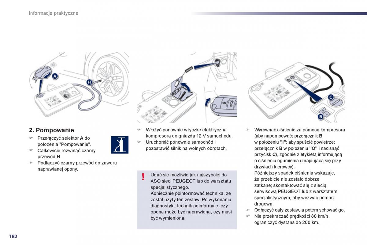 Peugeot 508 instrukcja obslugi / page 184