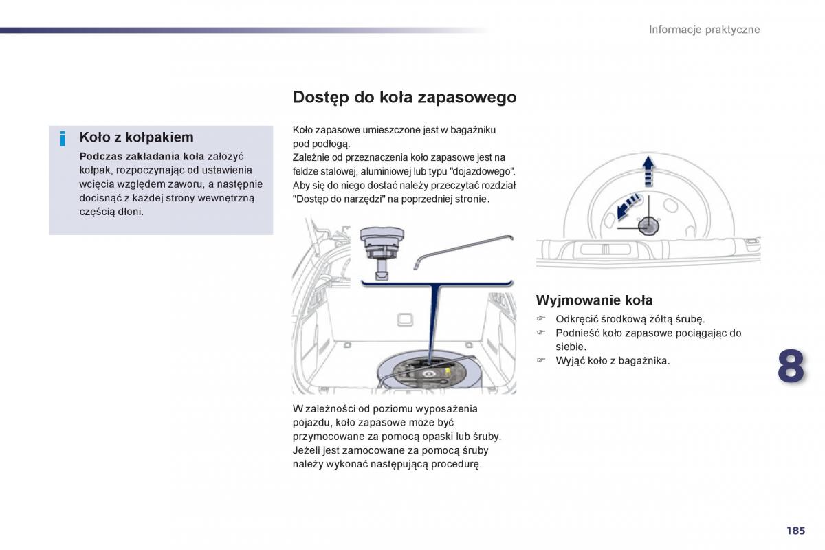 Peugeot 508 instrukcja obslugi / page 187