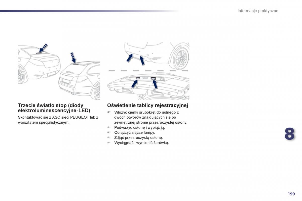 Peugeot 508 instrukcja obslugi / page 201