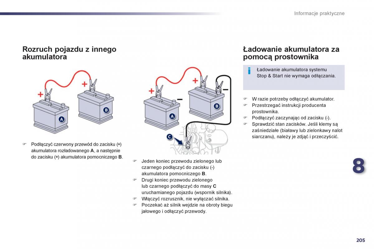 Peugeot 508 instrukcja obslugi / page 207