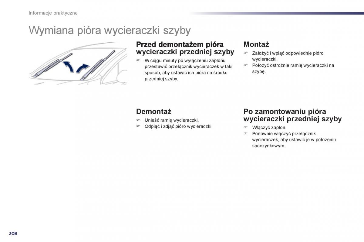 Peugeot 508 instrukcja obslugi / page 210