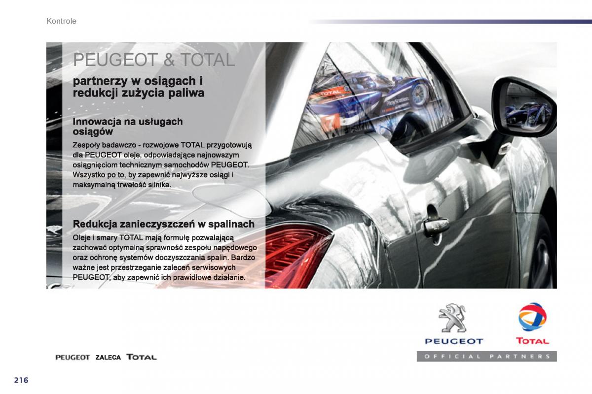 Peugeot 508 instrukcja obslugi / page 218