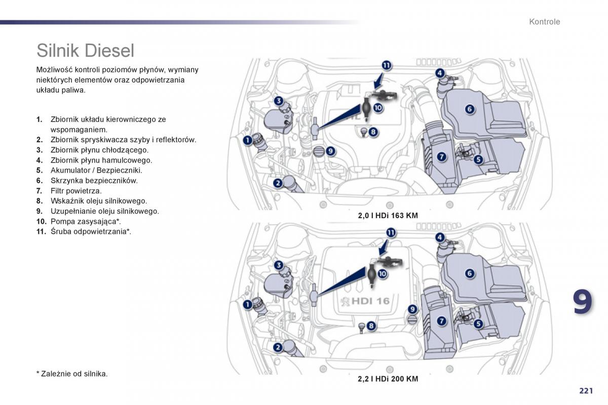 Peugeot 508 instrukcja obslugi / page 223