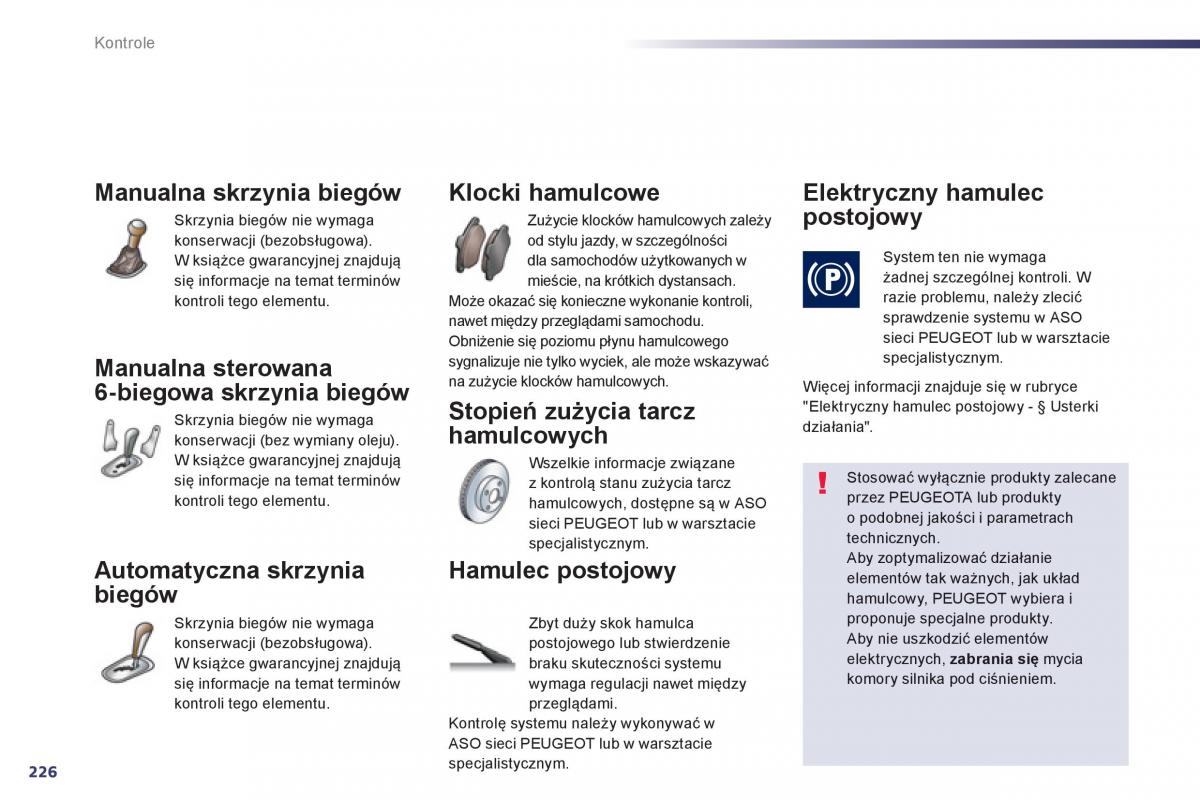 Peugeot 508 instrukcja obslugi / page 228