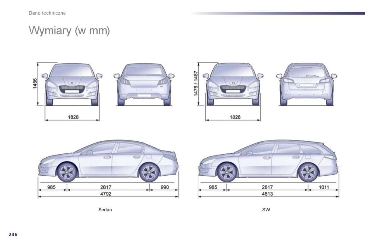 Peugeot 508 instrukcja obslugi / page 238