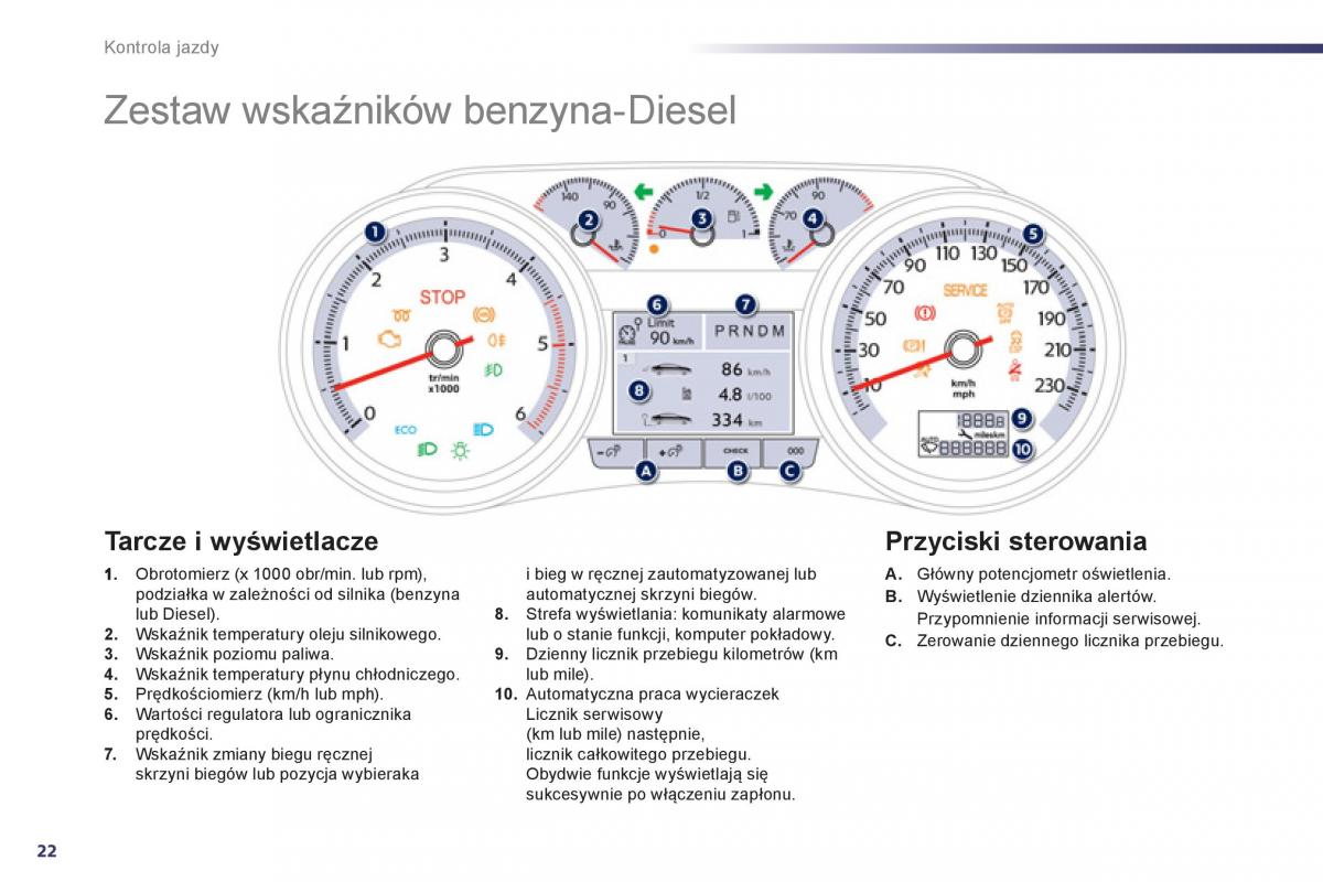 Peugeot 508 instrukcja obslugi / page 24