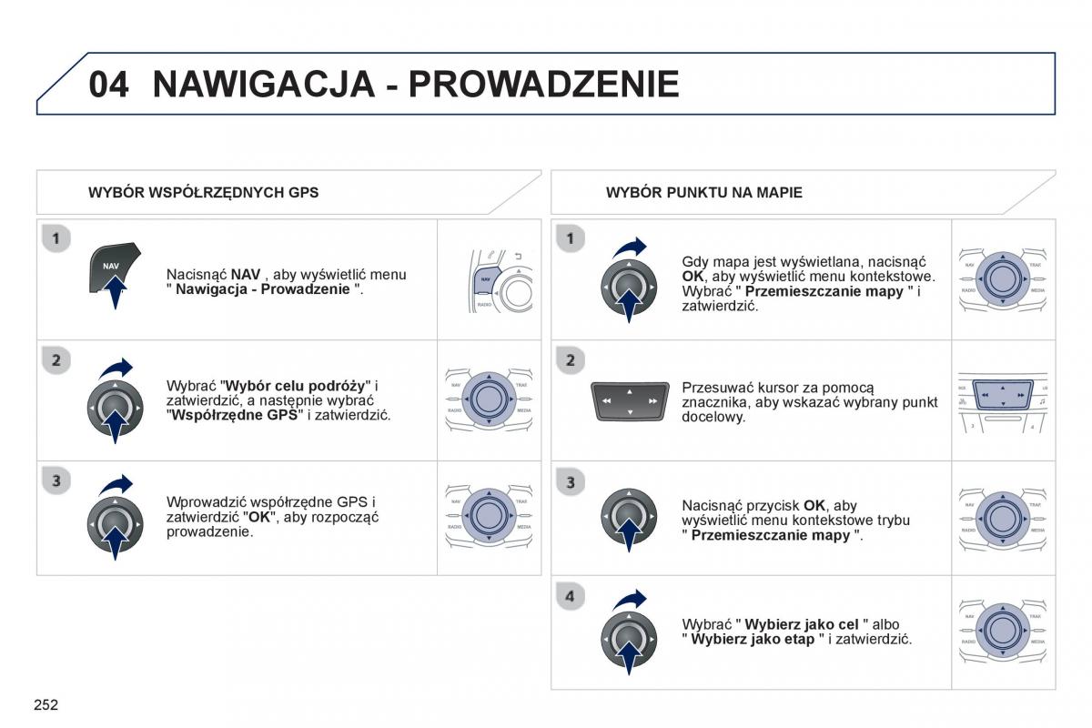 Peugeot 508 instrukcja obslugi / page 254