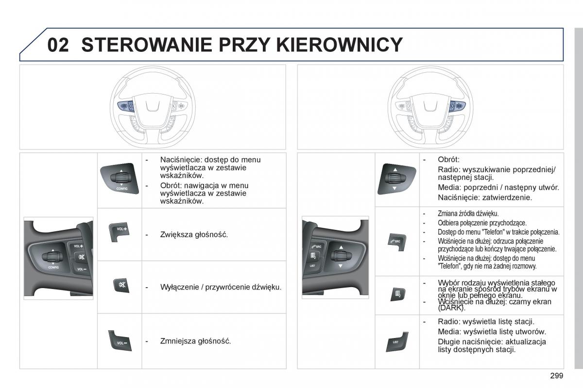 Peugeot 508 instrukcja obslugi / page 301