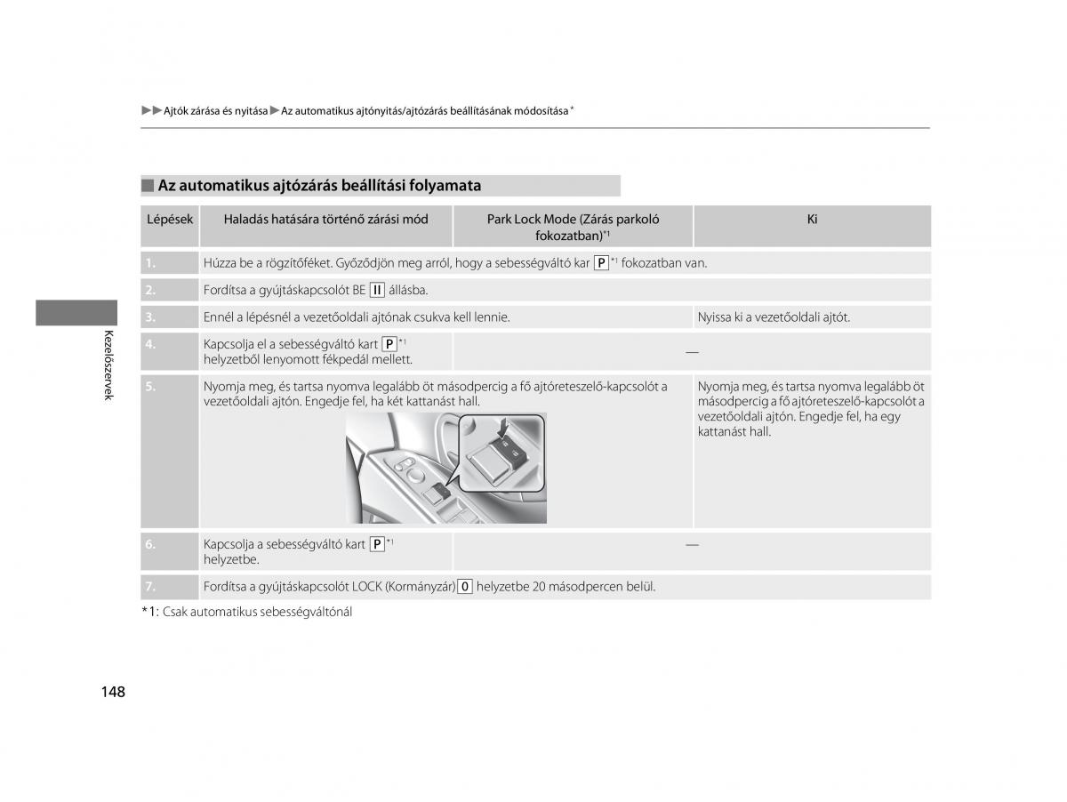 Mercedes Benz A Class W169 Kezelesi utmutato / page 148