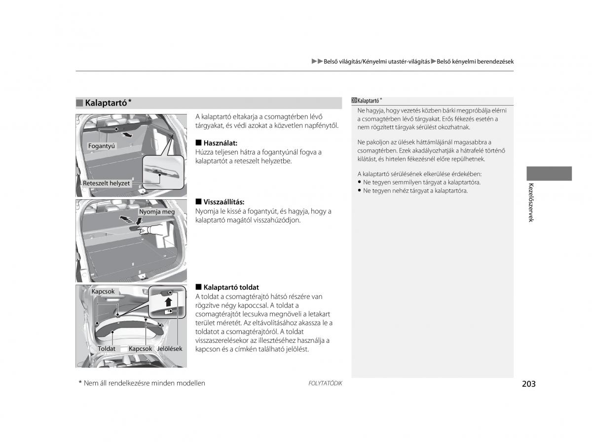 Mercedes Benz A Class W169 Kezelesi utmutato / page 203