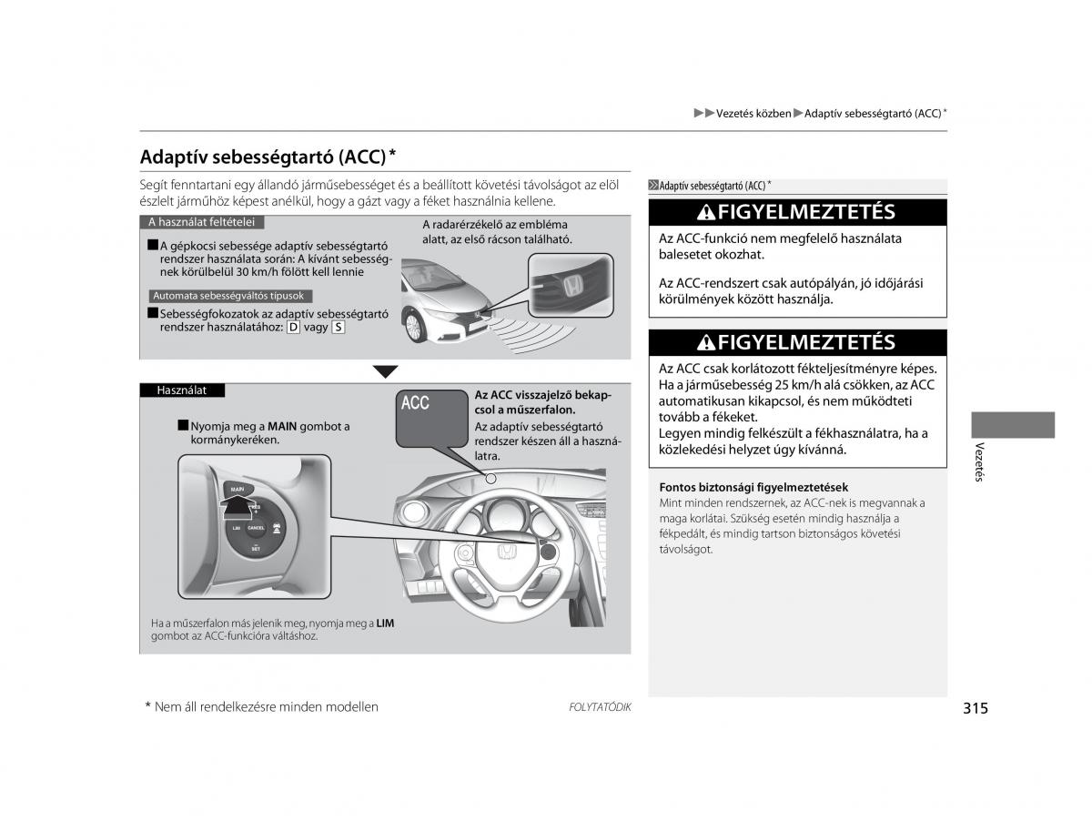 Mercedes Benz A Class W169 Kezelesi utmutato / page 315