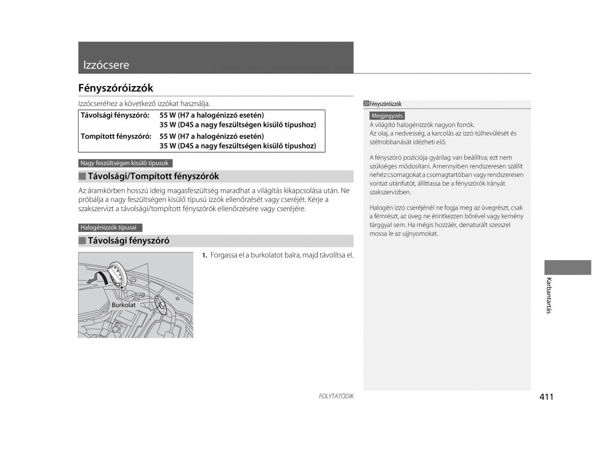 Mercedes Benz A Class W169 Kezelesi utmutato / page 411