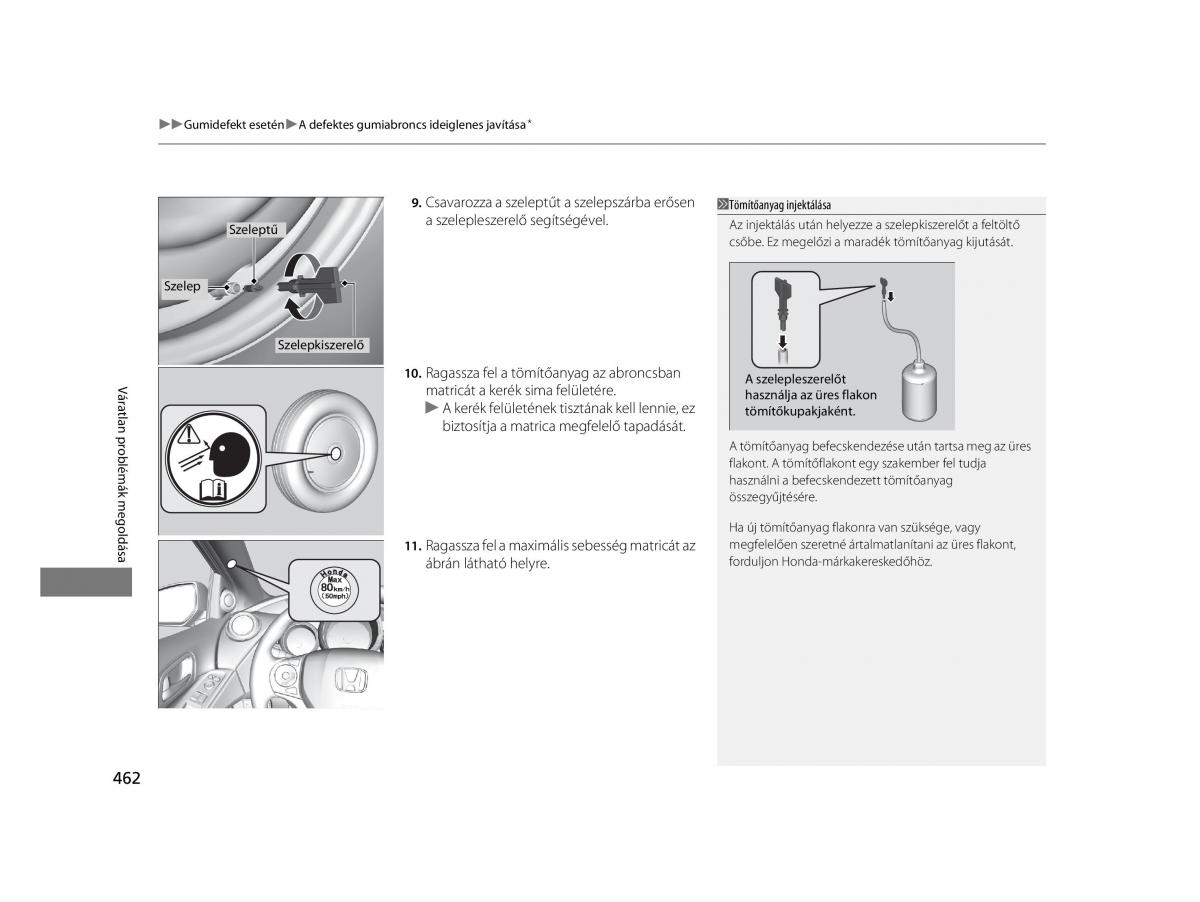 Mercedes Benz A Class W169 Kezelesi utmutato / page 462