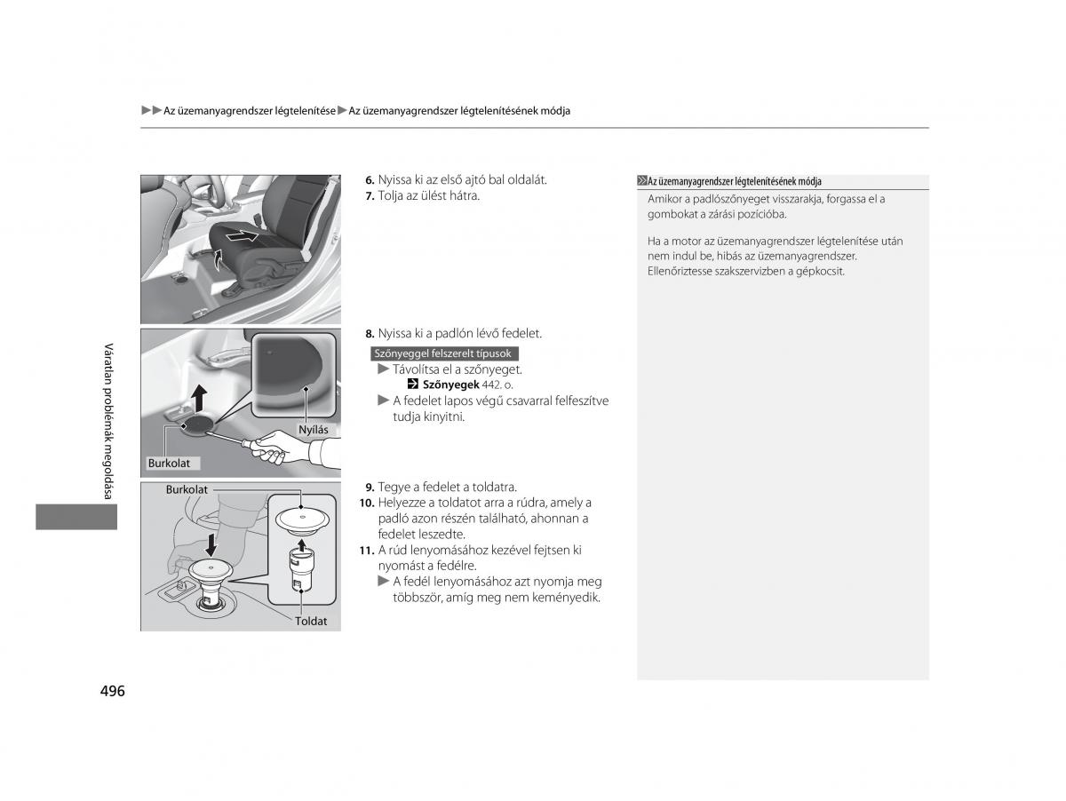 Mercedes Benz A Class W169 Kezelesi utmutato / page 496