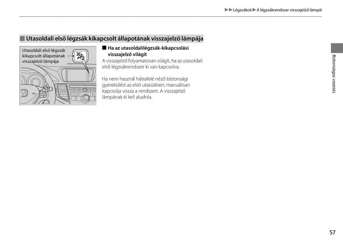 Mercedes Benz A Class W176 Kezelesi utmutato / page 58