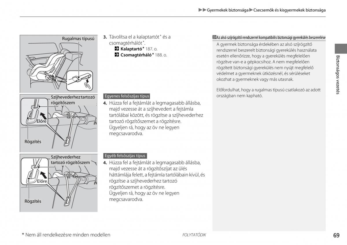 Mercedes Benz A Class W176 Kezelesi utmutato / page 70