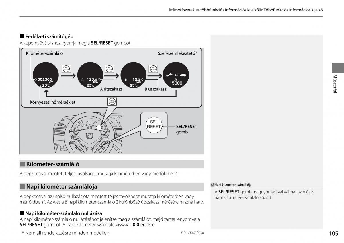 Mercedes Benz A Class W176 Kezelesi utmutato / page 106