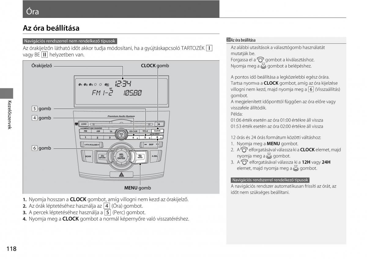 Mercedes Benz A Class W176 Kezelesi utmutato / page 119